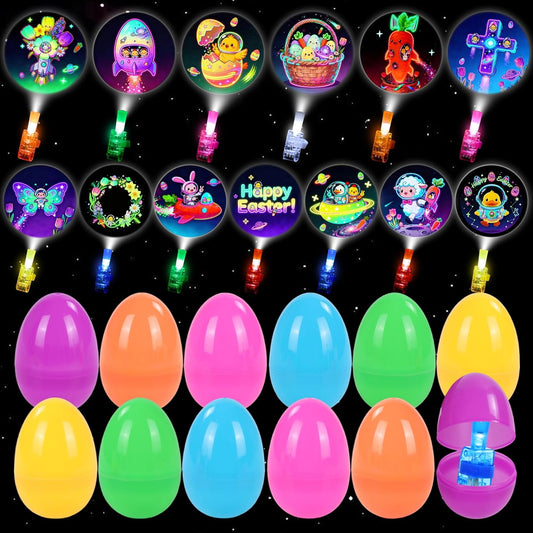 Glow Easter Egg Fillers – 32-Pack Bulk Toys for Boys & Girls